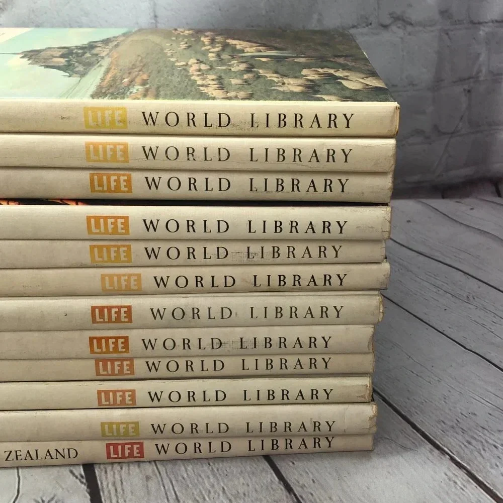 Time-Life books World Library vintage 1970s choice of title(s)